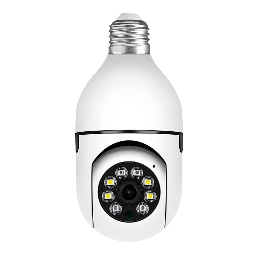 3MP Wireless Double Light Wi-Fi Bulb Camera | Smart Security Solution